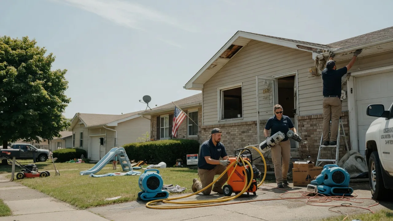 Water Damage Restoration in Townville, PA near me